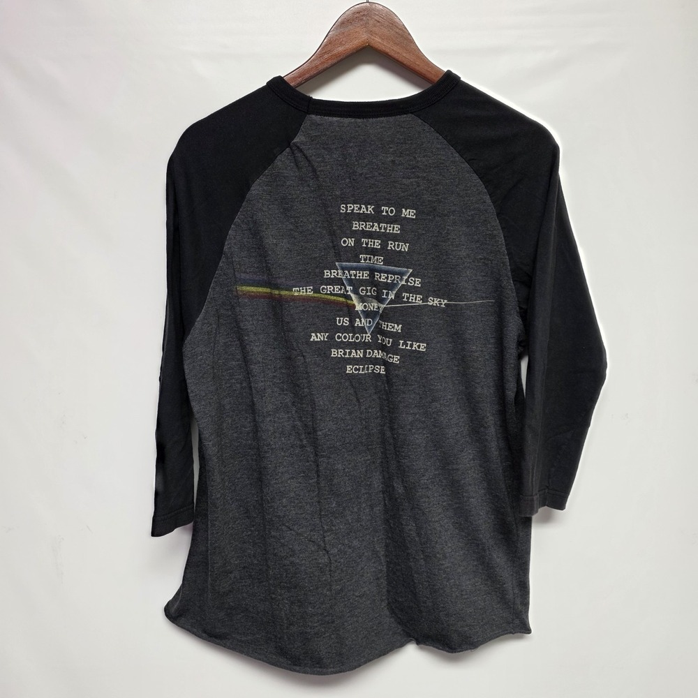 Pink Floyd Dark Side of the Moon 1973 Tour 3/4 Sleeve T Shirt Womens XL (2004) - Picture 2 of 8